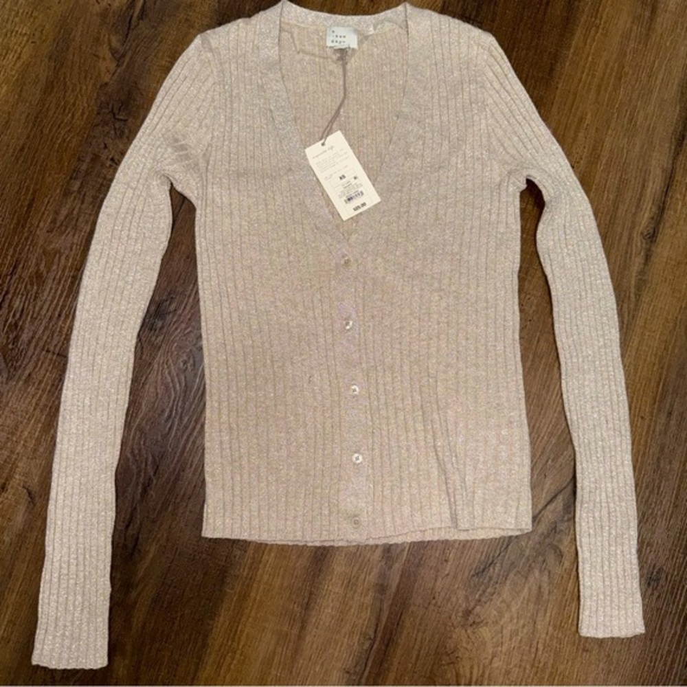 NWT Target A New Day Shimmer Cardigan